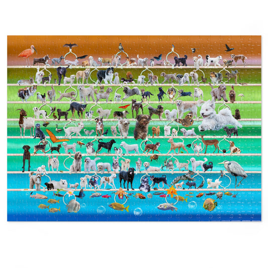 Canine Mania! Jigsaw Puzzle, 500 Piece